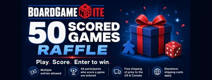 BoardGameNite 50 scored games giveaway